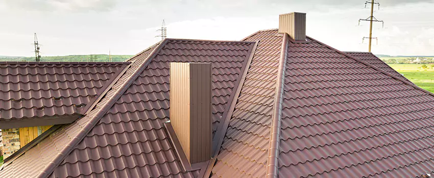 Residential Chimney Flashing Restoration in North Valley Stream, NY