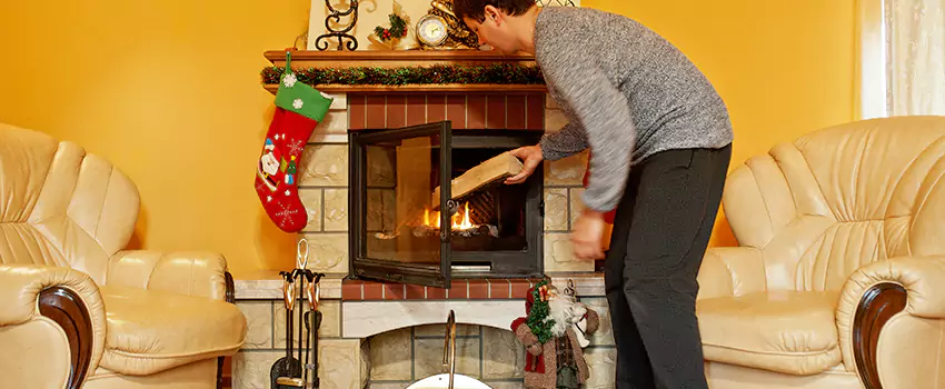 Gas to Wood-Burning Fireplace Conversion Services in North Valley Stream, New York