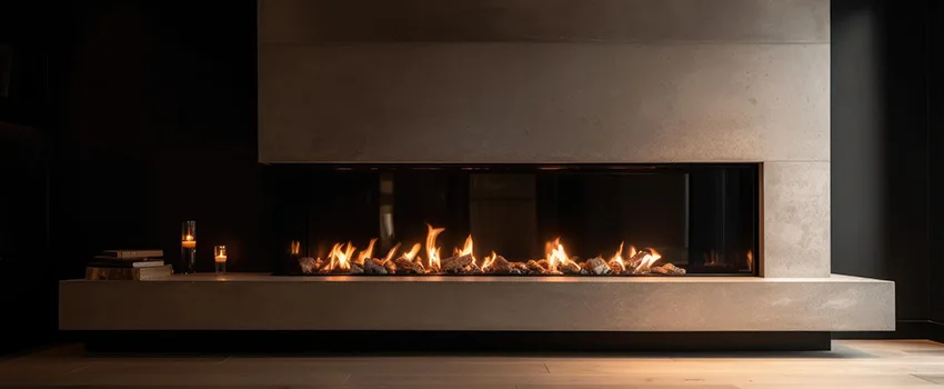 Gas Fireplace Ember Bed Design Services in North Valley Stream, New York