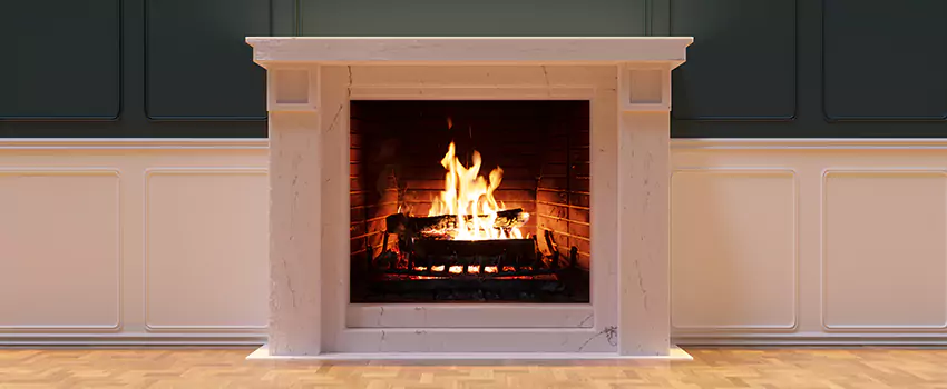 Open Flame Wood-Burning Fireplace Installation Services in North Valley Stream, New York