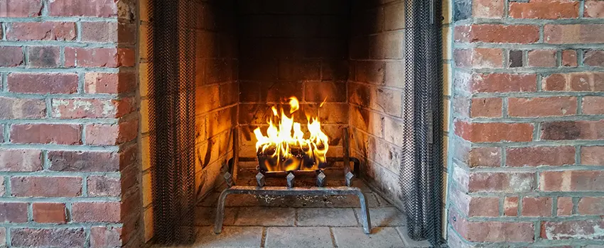 Repairing Damaged Fireplace Tiles in North Valley Stream, New York