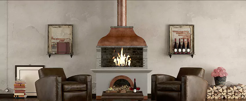 Thelin Hearth Products Providence Pellet Insert Fireplace Installation in North Valley Stream, NY