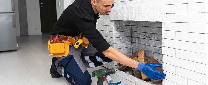 Fireplace Damaged Damper Frame Repair Services in North Valley Stream, New York