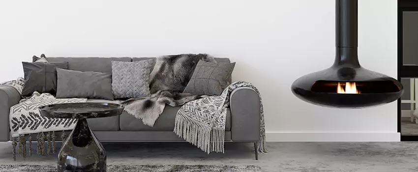 Circular Hanging Fireplace Installation Services in North Valley Stream, NY