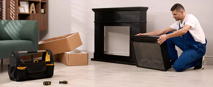 Old Rusted Metal Fireplace Repair And Replacement in North Valley Stream, NY